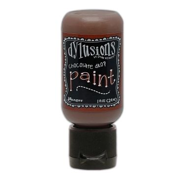 Dylusions Acrylic Paint 1oz, Chocolate Drop
