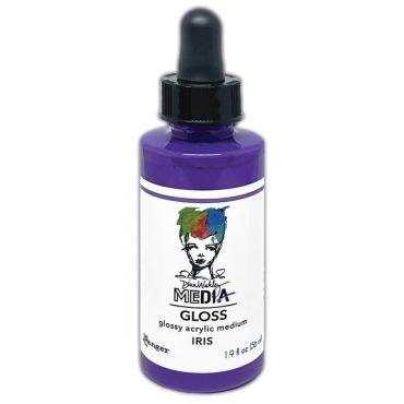 DINA WAKLEY MEDIA GLOSS DROPPER STYLE IRIS 2 OZ