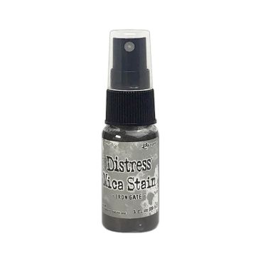 DISTRESS MICA SPRAY IRON GATE