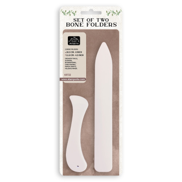 Stamperia Ensemble de 2 plioirs Create Happiness 8" et 4,5"