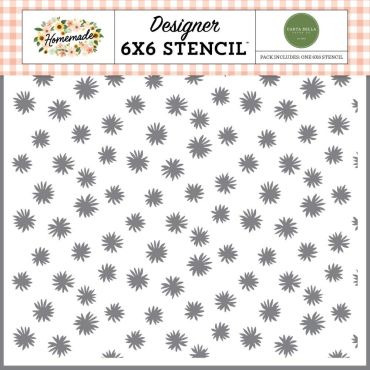 CARTA BELLA DREAMY DAISY 6X6 STENCIL