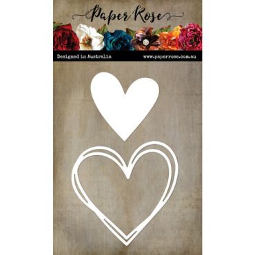 PAPER ROSE LOVE HEARTS MATRICE DE COUPE