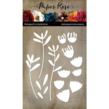 PAPER ROSE BOUQUET BUILDER 1 MATRICE DE COUPE