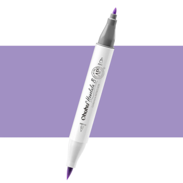 Ohuhu Honolulu B - Marqueurs à alcool à double pointe (pointe pinceau et pointe fine) - V270 / V412