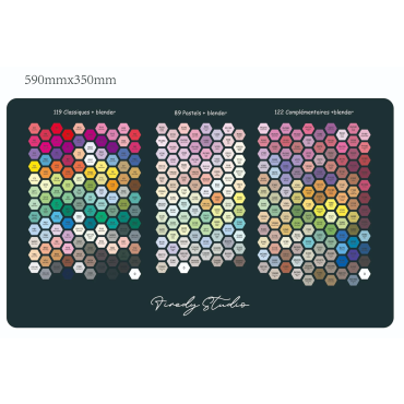 Firedy Studio - Tapis nuancier