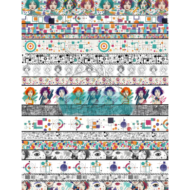 Le Chaos Créatif - Crayons et émotions - Washi Tape