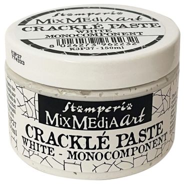 STAMPERIA CRACKLE PASTE BLANC 150ML