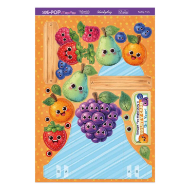 Hunkydory Carte Side-Pop Stepper - Feeling Fruity