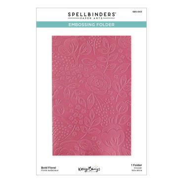 SPELLBINDERS PLIOIR DE GAUFRAGE BY KELLY BANGS - BOLD FLORAL