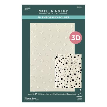 SPELLBINDERS 3D PLIOIR DE GAUFRAGE LITTLE SMILES COLLECTION - WISHING STARS
