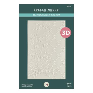 SPELLBINDERS 3D PLIOIR DE GAUFRAGE - THROUGH THE MEADOW - WILDLY BEAUTIFUL