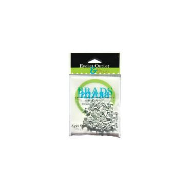 EYELET OUTLET ROUND BRADS 4MM 70/PQT - BLANC