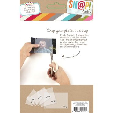 SIMPLE STORIES SN@P! PHOTO CROPS 5/PKG