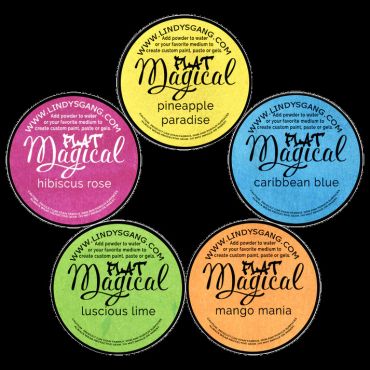 LINDY'S STAMP GANG MAGICALS ENSEMBLE DE POUDRES A PIGMENTS CARIBBEAN CRUISE