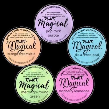 LINDY'S STAMP GANG MAGICALS ENSEMBLE DE POUDRES A PIGMENTS UNDER THE BOARDW