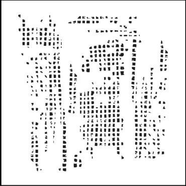 CRAFTER'S WORKSHOP STENCIL MODELE 6X6 - MINI TILE TEXTURE
