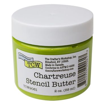 TCW STENCIL BUTTER CHARTREUSE