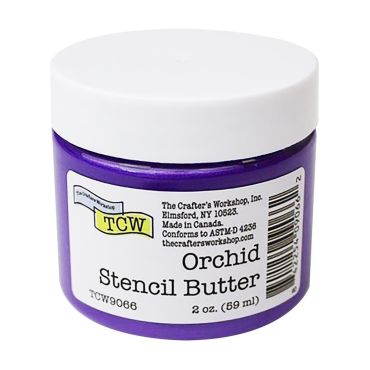 TCW STENCIL BUTTER ORCHID
