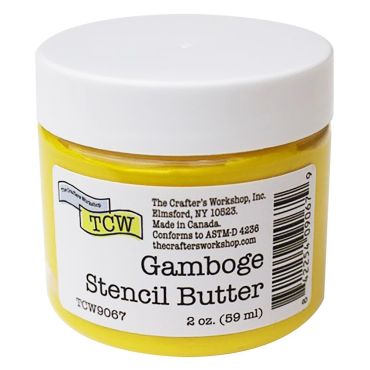 TCW STENCIL BUTTER GAMBOGE