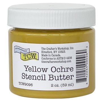 TCW STENCIL BUTTER YELLOW OCHRE