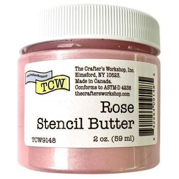 TCW STENCIL BUTTER ROSE