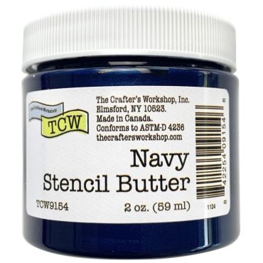 TCW STENCIL BUTTER 2OZ - NAVY