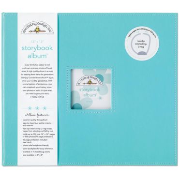DOODLEBUG STORYBOOK D-RING ALBUM 12X12 SWIMMING POOL