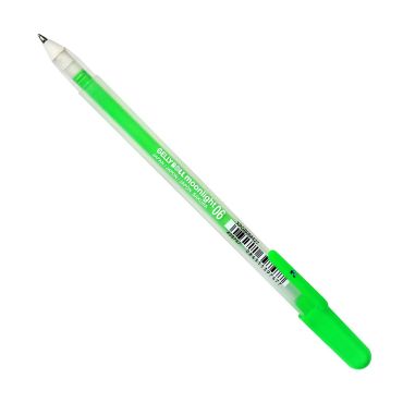SAKURA GELLY ROLL MOONLIGHT FL  GREEN PEN FINE TIP