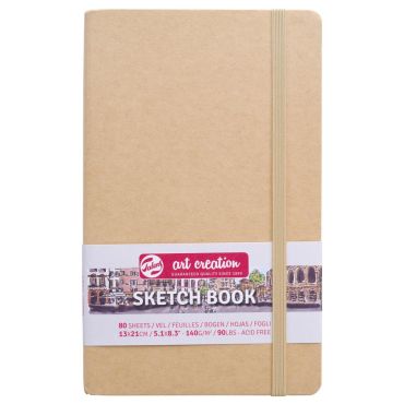 TALENS ART CREATION ART JOURNAL KRAFT 80 FEUILLES 140 G. 5.