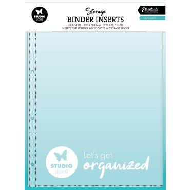SL INSERTS DE RANGEMENT A4+ INSERTS ESSENTIALS, 5 PIECES