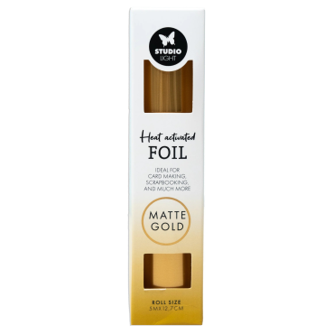 STUDIO LIGHT HOT FOIL MATTE GOLD ESSENTIALS 5M