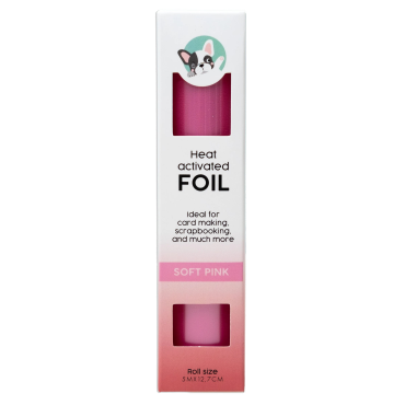 STUDIO LIGHT HOT FOIL SOFT PINK ESSENTIALS CCL 5M