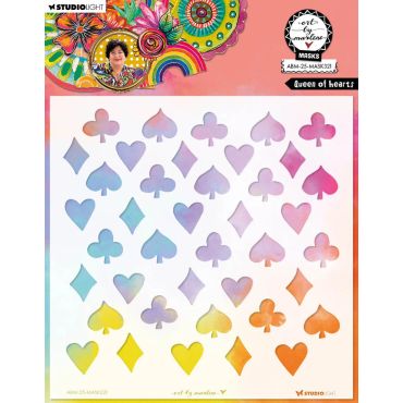 ART BY MARLENE, ABM MASQUE QUEEN OF HEARTS, 1 PC