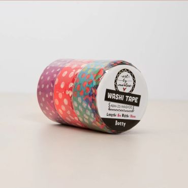 ABM Washi Tape - Dotty - 3 Pieces