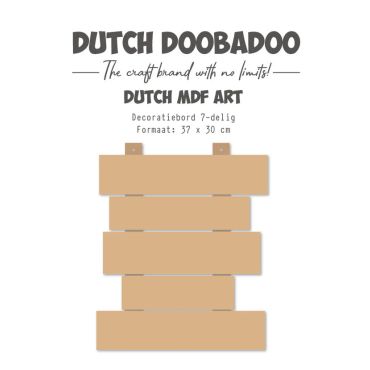 DUTCH DOOBADOO PANNEAU DECORATIF EN MDF 7 PIECES