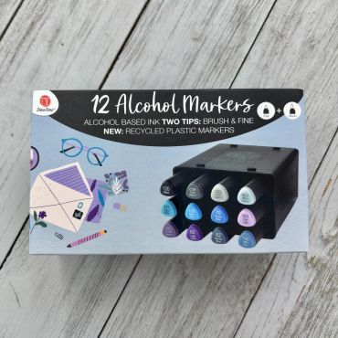 DECO TIME ALCOHOL MARKERS - OCEAN BREEZE