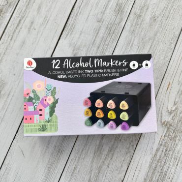 DECO TIME ALCOHOL MARKERS - PASTEL SERENADE