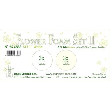 LEANE CREATIVE B.V. FLOWER FOAM SET 11 A4