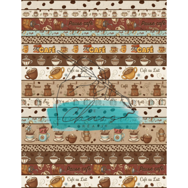 Le Chaos Créatif - Jamais sans mon café - Washi Tape