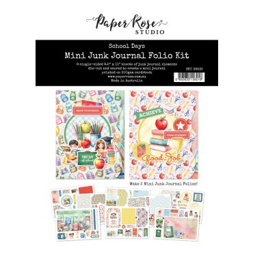 Paper Rose School Days Ensemble 8.5x11" Mini Folio- 36535