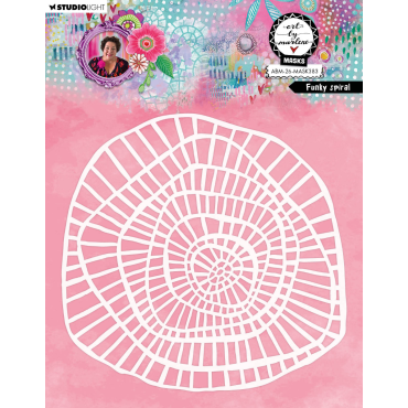Art by Marlene - Masque Funky Spiral, 1 Pièce