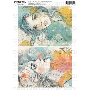 Ronron Designs Papier de Riz: Crayonnage 3