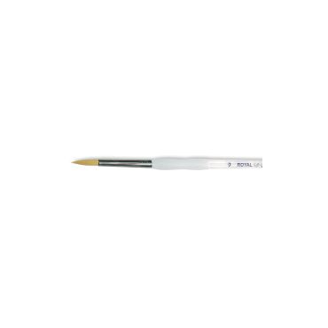 ROYAL & LANGNICKEL PINCEAUX EN TAKLON DORE A PRISE SOUPLE, RONDS, 10