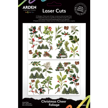 Arden Creative - Christmas Cheer Foliage Laser Cuts