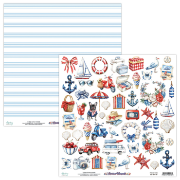 Mintay Papier Éléments 12 x 12 - Riviera Moments