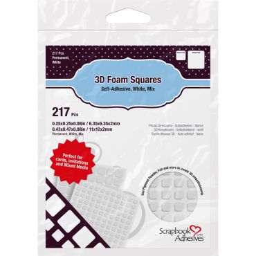 SCRAPBOOK ADHESIVES 3D FOAM SQUARE