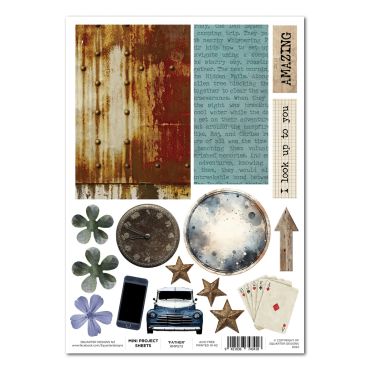 3Quarter Designs Father Figure - Mini Project Sheet