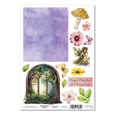 3 Quarter Designs Visiting Fairyland - Mini Project Sheet