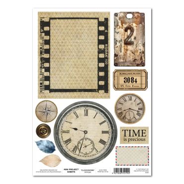 3Quarter Designs Eclectic Clocks - Mini Project Sheet
