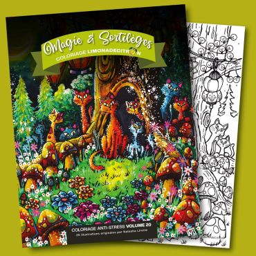 LimonadeCitron - VOLUME-20 Coloriage anti-stress par Natasha Lirette